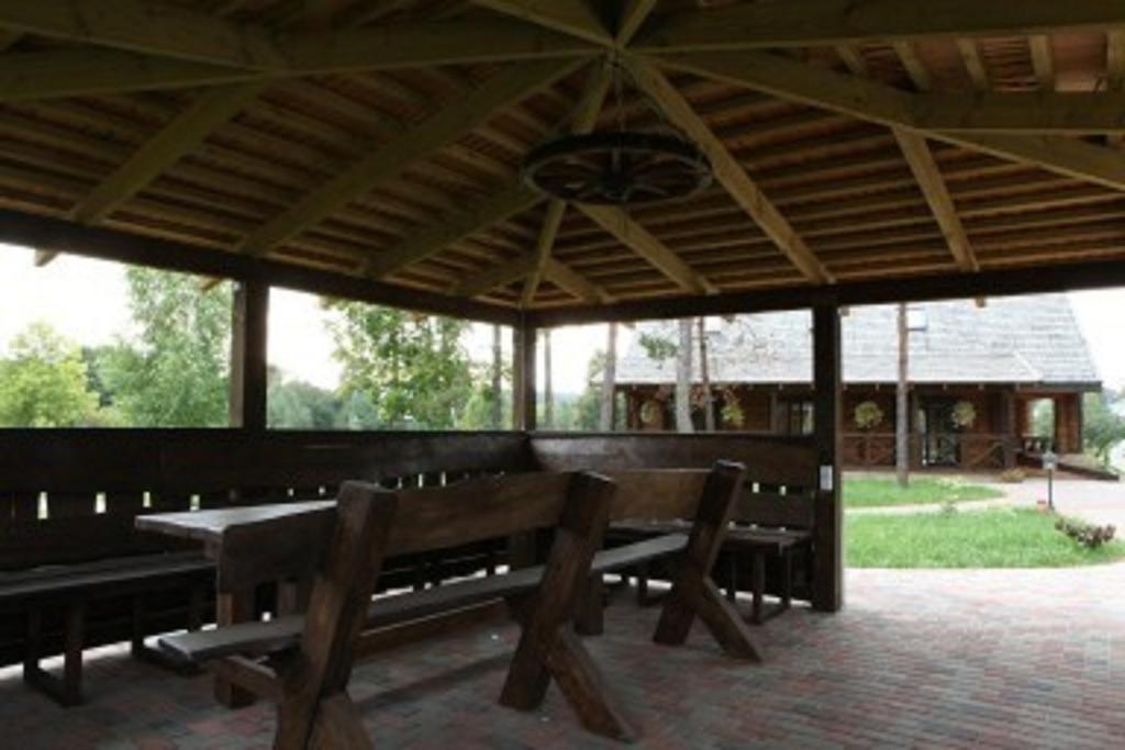 Liuto Kalnas Guest House Trakai Exterior foto